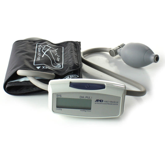 Semi-Auto compact Upper arm blood pressure monitor with Afib screening