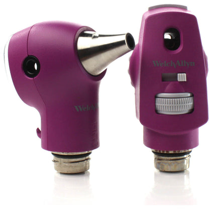 Zestaw diagnostyczny Welch Allyn Pocket PLUS LED z twardym etui - śliwkowy