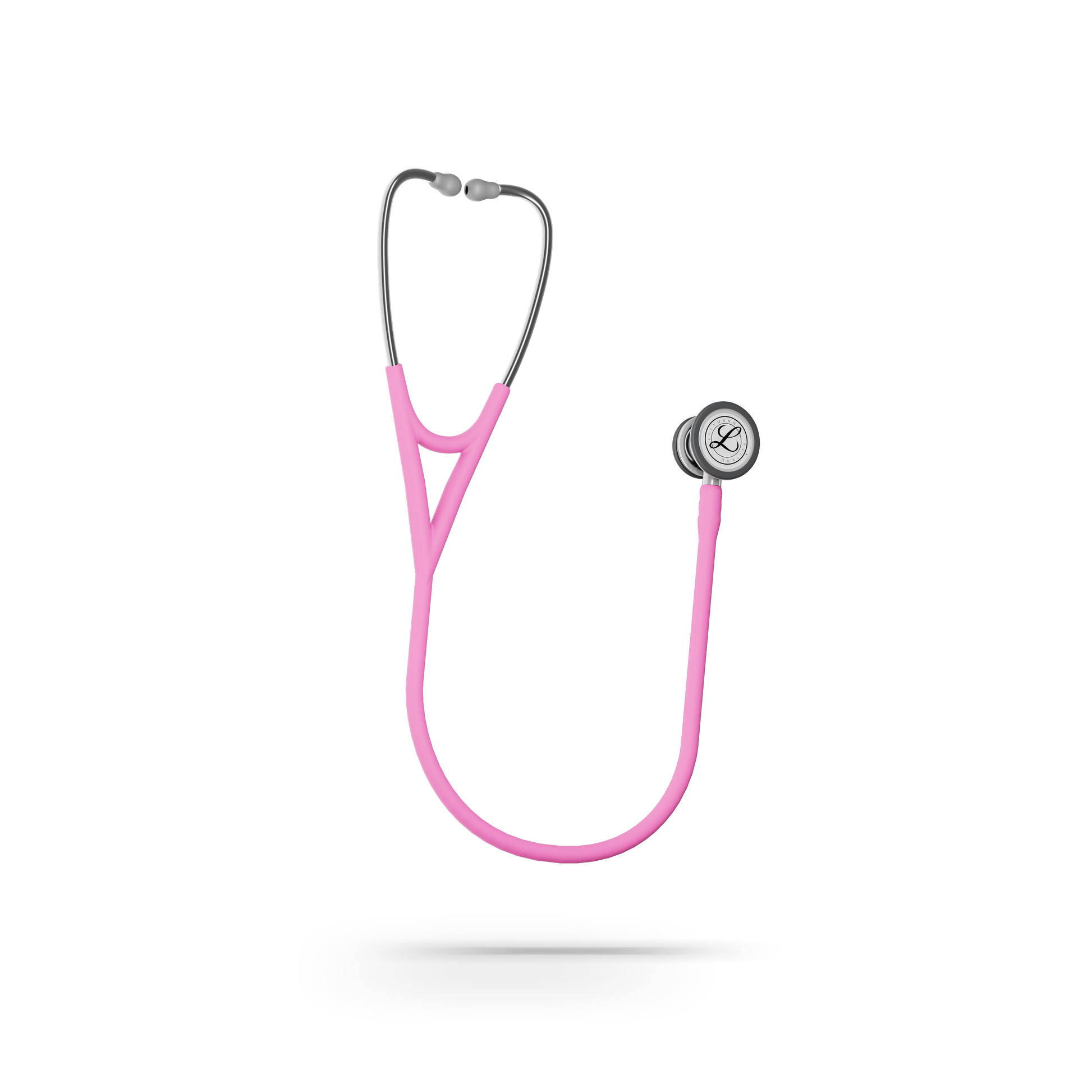 Littmann® Cardiology IV™ Stethoscope, 6159C, Stainless Steel Chestpiece with 27" Rose Pink Satin Finish Tube for Added Comfort, Flexibility and Cleanability