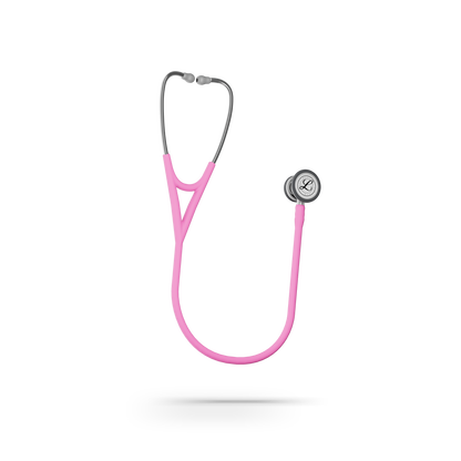 Littmann® Cardiology IV™ Stethoscope, 6159C, Stainless Steel Chestpiece with 27" Rose Pink Satin Finish Tube for Added Comfort, Flexibility and Cleanability