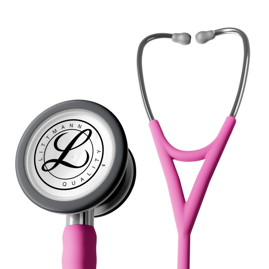 Stetoscopio diagnostico Littmann Cardiology IV: rosa satinato 6159C