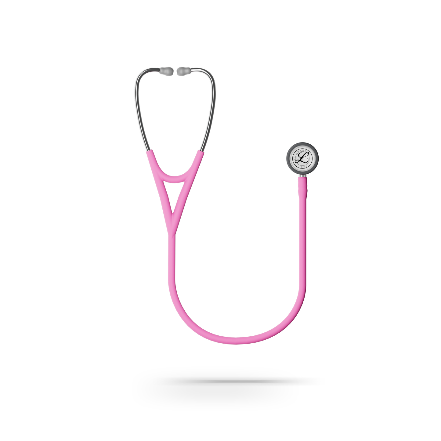 Littmann® Cardiology IV™ Stethoscope, 6159C, Stainless Steel Chestpiece with 27" Rose Pink Satin Finish Tube for Added Comfort, Flexibility and Cleanability