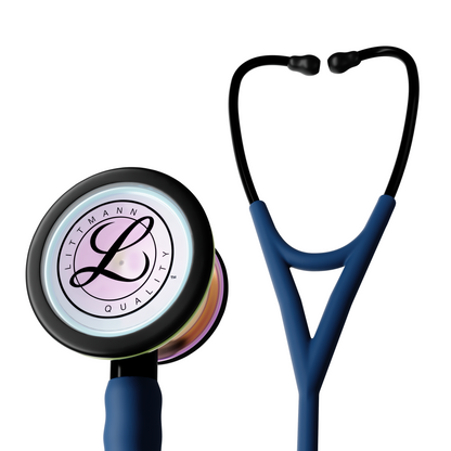 Stetoscop de diagnostic Littmann Cardiology IV: albastru marin satinat 6242C