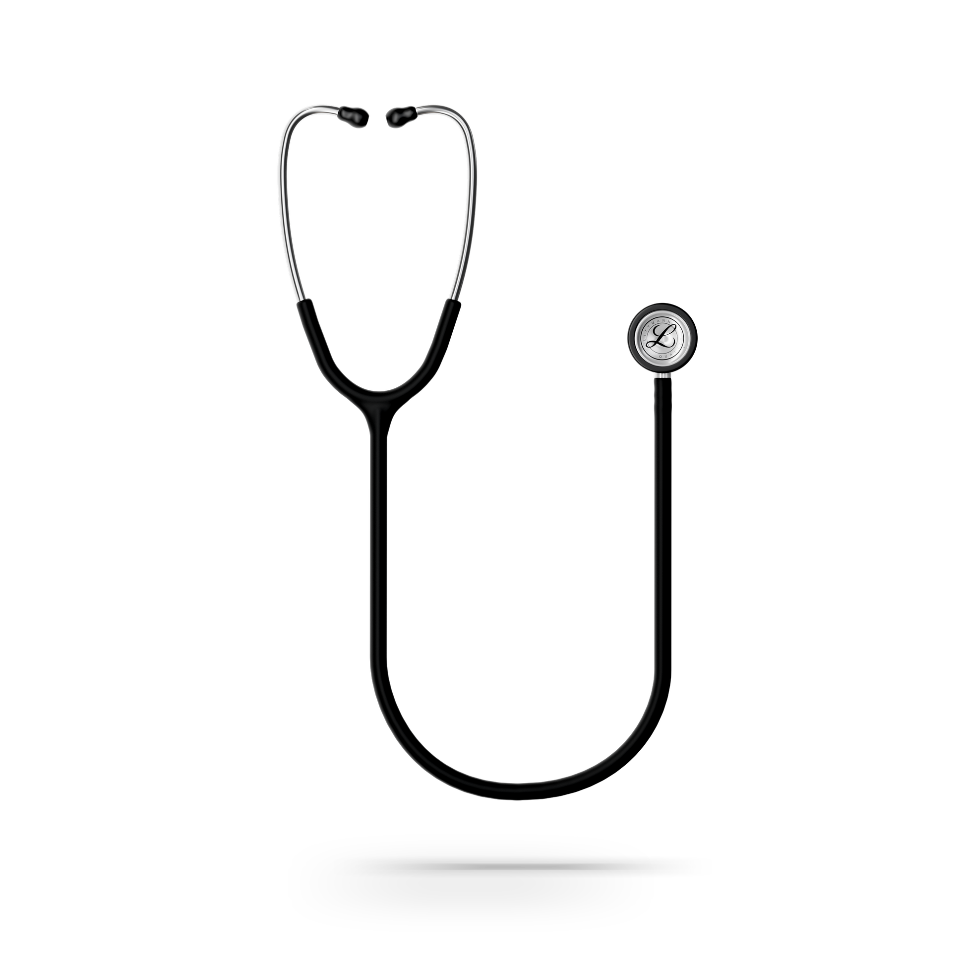 Littmann® Classic III™ Stethoscope, 5620C, Stainless Steel Chestpiece with 27" Black Satin Finish Tube for Added Comfort, Flexibility and Cleanability