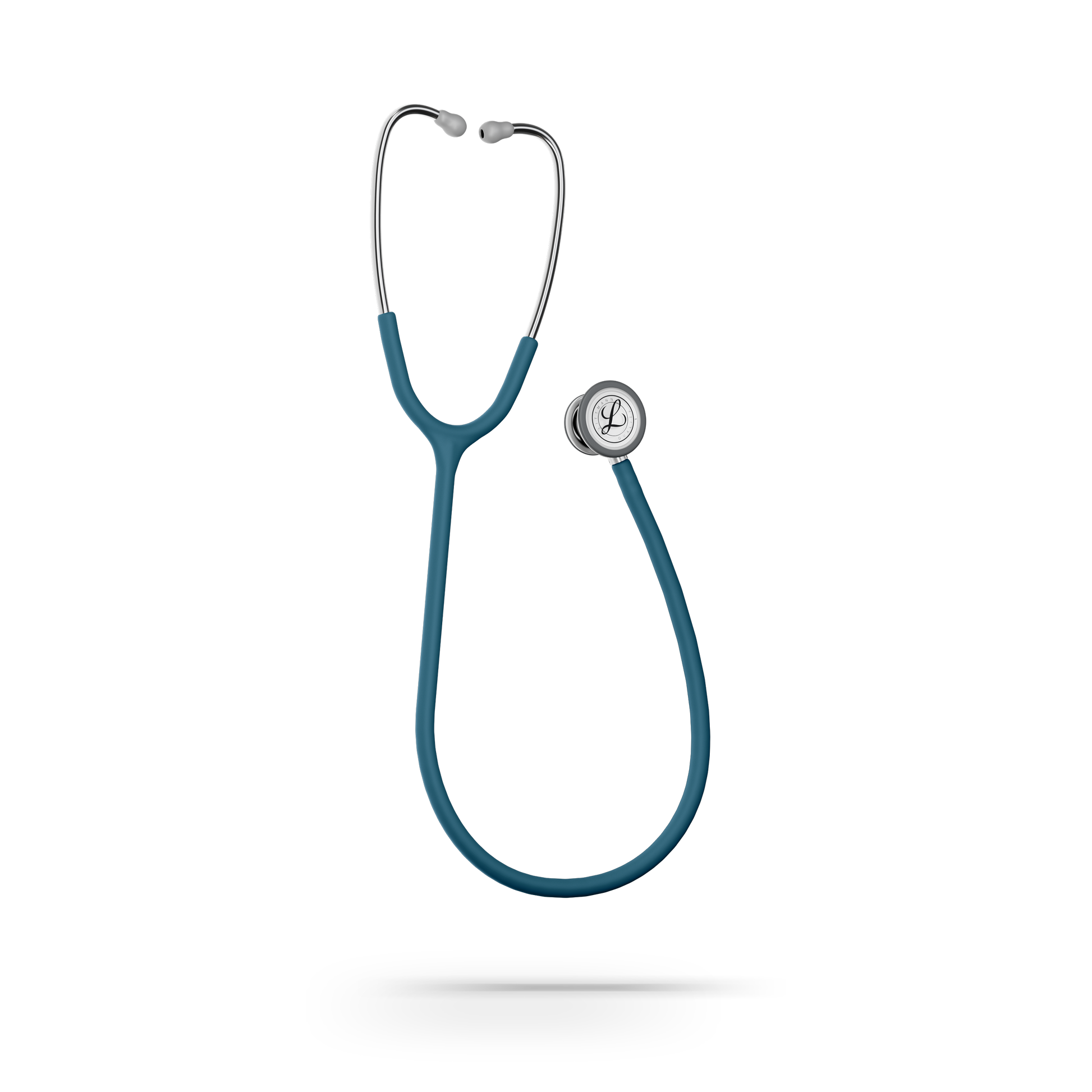 Littmann® Classic III™ Stethoscope, 5623C, Stainless Steel Chestpiece with 27" Caribbean Blue Satin Finish Tube for Added Comfort, Flexibility and Cleanability