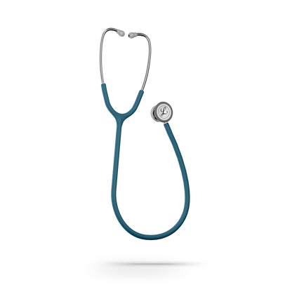 Littmann® Classic III™ Stethoscope, 5623C, Stainless Steel Chestpiece with 27" Caribbean Blue Satin Finish Tube for Added Comfort, Flexibility and Cleanability