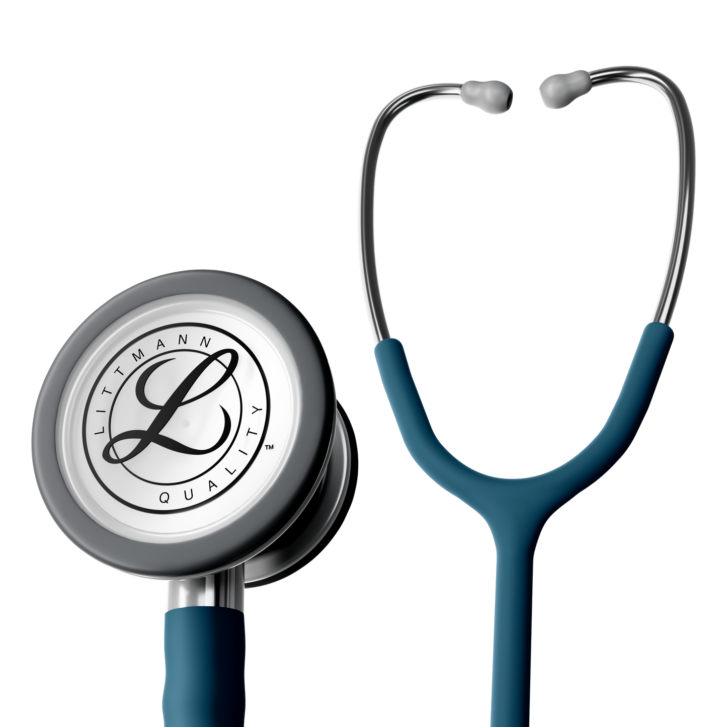Littmann® Classic III™ Stethoscope, 5623C, Stainless Steel Chestpiece with 27" Caribbean Blue Satin Finish Tube for Added Comfort, Flexibility and Cleanability
