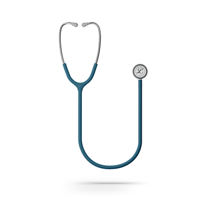 Littmann® Classic III™ Stethoscope, 5623C, Stainless Steel Chestpiece with 27" Caribbean Blue Satin Finish Tube for Added Comfort, Flexibility and Cleanability
