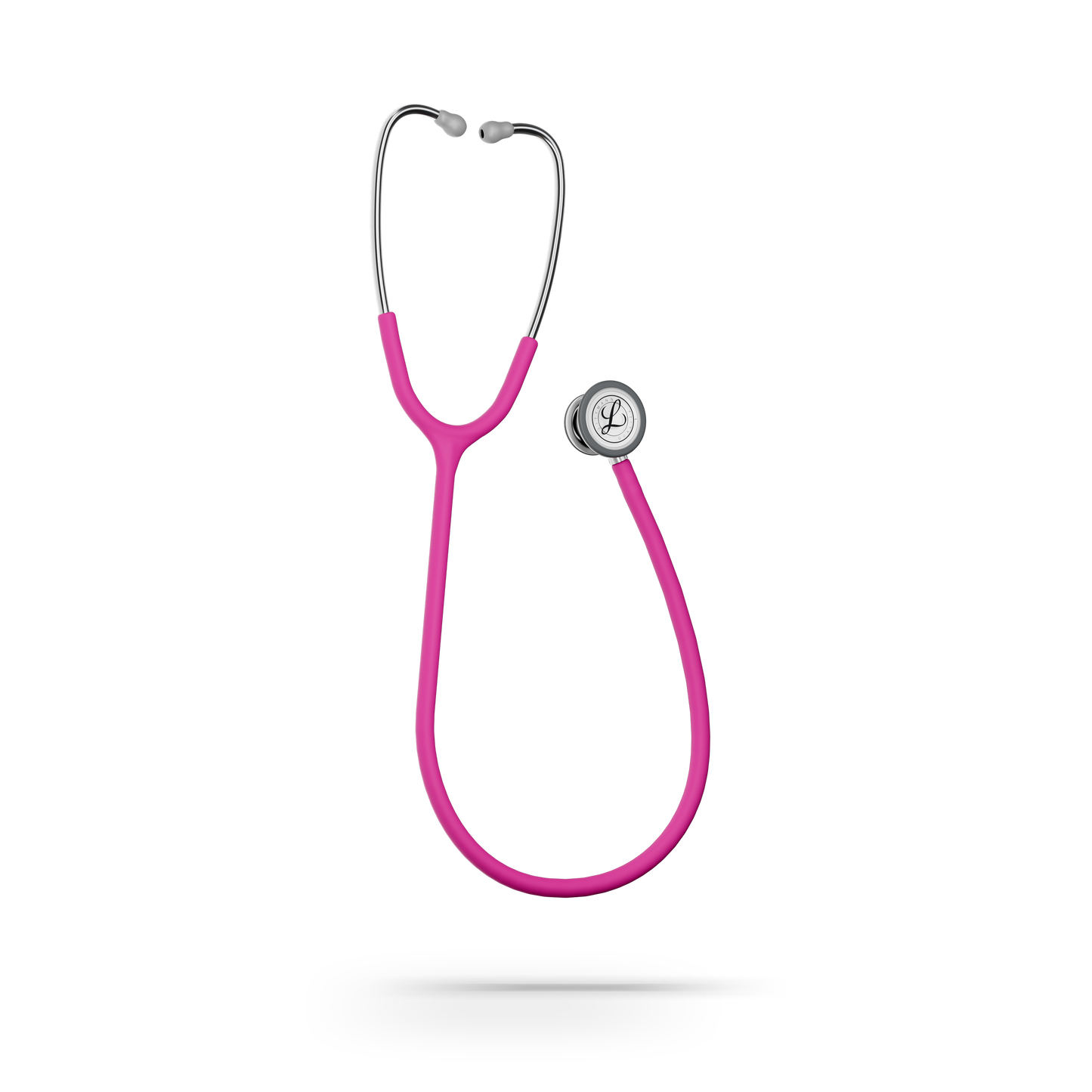 Littmann® Classic III™ Stethoscope, 5648C, Stainless Steel Chestpiece with 27" Raspberry Satin Finish Tube for Added Comfort, Flexibility and Cleanability