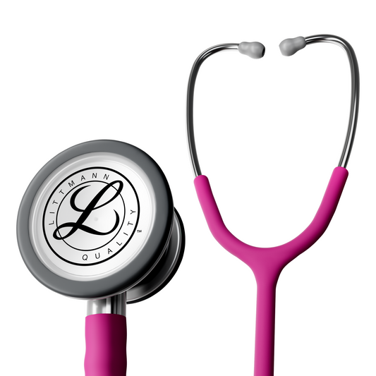 Stetoscop de monitorizare Littmann Classic III: Satin Raspberry 5648C