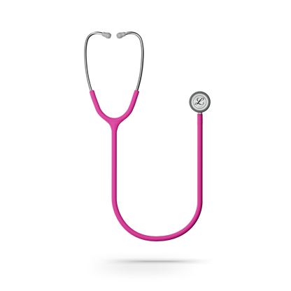 Littmann® Classic III™ Stethoscope, 5648C, Stainless Steel Chestpiece with 27" Raspberry Satin Finish Tube for Added Comfort, Flexibility and Cleanability