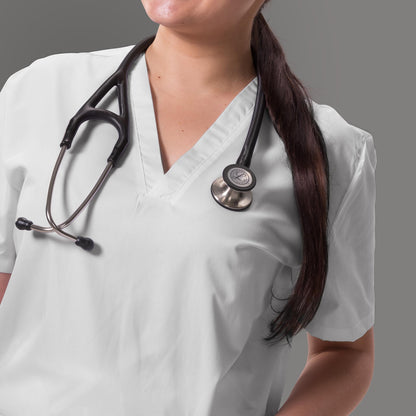 Littmann® Cardiology IV™ Stethoscope, 6177C, Mirror Chestpiece with 27" Black Satin Finish Tube for Added Comfort, Flexibility and Cleanability