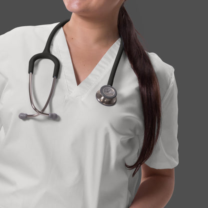Littmann® Classic III™ Stethoscope, 5620C, Stainless Steel Chestpiece with 27" Black Satin Finish Tube for Added Comfort, Flexibility and Cleanability