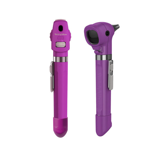 Zestaw diagnostyczny Welch Allyn Pocket PLUS LED z twardym etui - śliwkowy