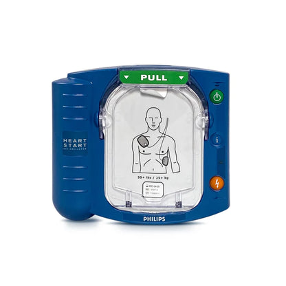 Philips HeartStart HS1 defibrillator og slank bæretaske
