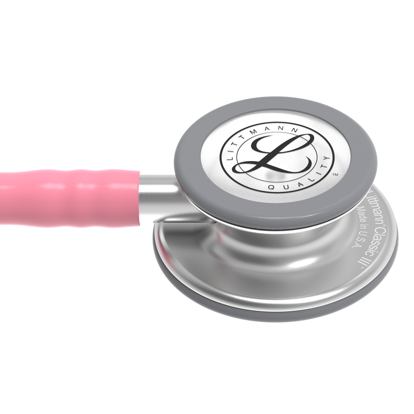 Stetoskop 3M™ Littmann® Classic III™ Monitoring, biserno rožnata cev, 68,5 cm, 5633