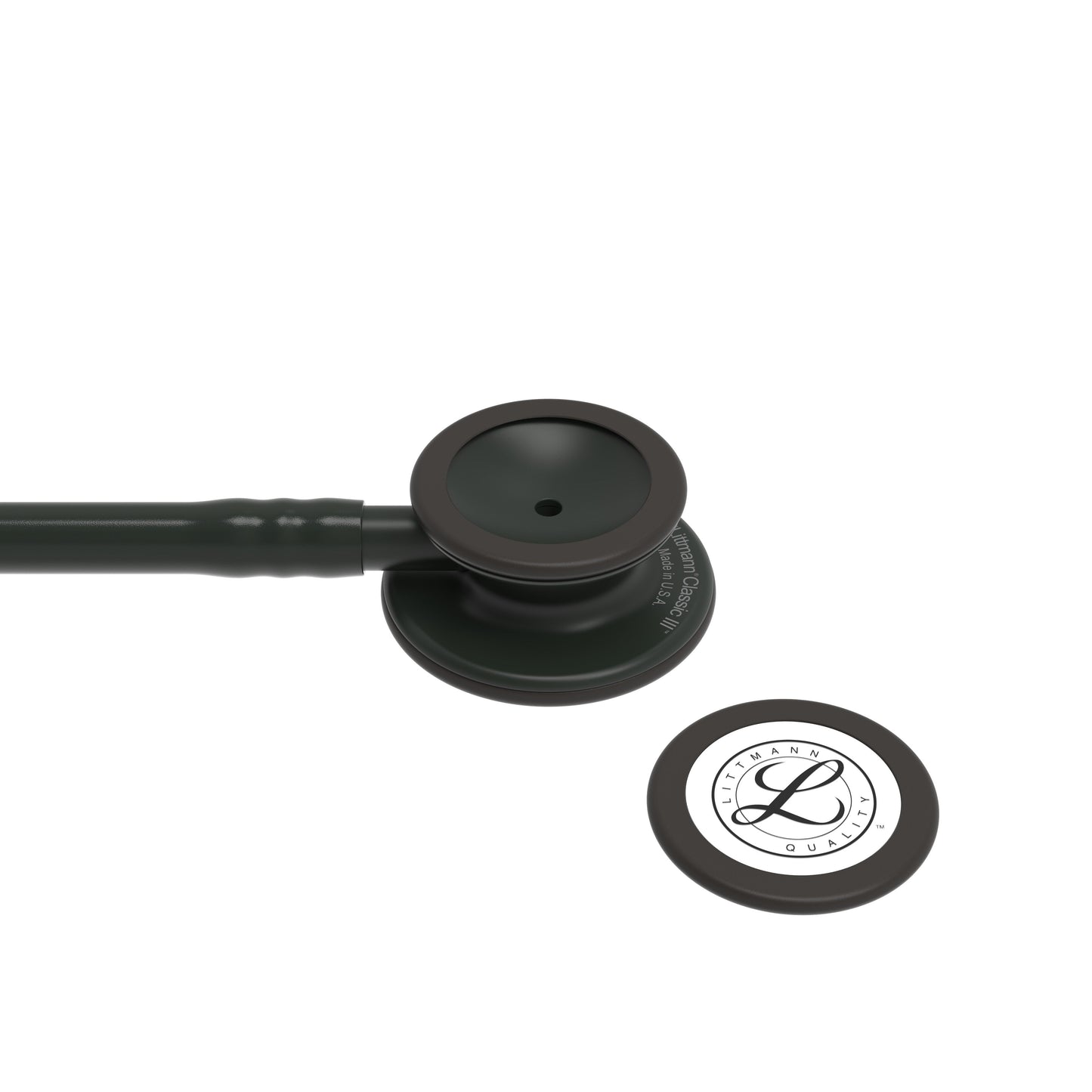 Stéthoscope de surveillance 3M™ Littmann® Classic III™, tubulure noire, Black Edition, 69 cm, 5803
