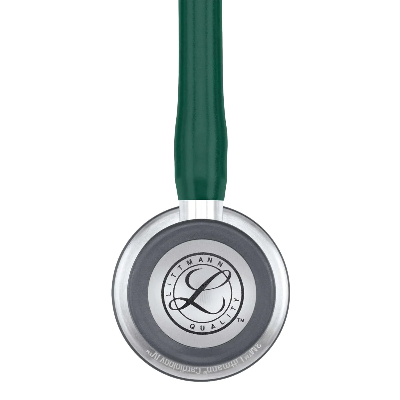 Stetoskop 3M™ Littmann® Cardiology IV™ Diagnostic, standardna zaključna obdelava membranskega nastavka, lovsko zelena cev, koren in slušalke iz nerjavnega jekla, 68,5 cm, 6155