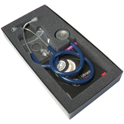 Stetoskopju tal-Monitoraġġ Littmann Classic III: Navy Blue 5622