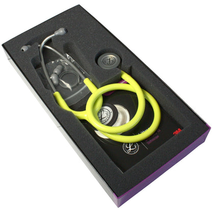 Fonendoscopio para monitorización 3M™ Littmann® Classic III™, tubo color lima limón, 68,5 cm, 5839