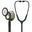 3M™ Littmann® Classic III™ Stethoskop zur Überwachung, 5861, champagnerfarbenes Bruststück, schwarzer Schlauch, Schlauchanschluss und Ohrbügel in Rauchfarben, 69 cm