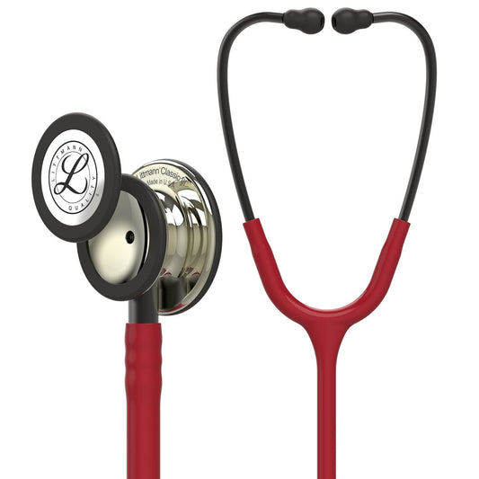 Littmann Classic III Monitoring Stethoscope: Champagne & Burgundy 5864 - 