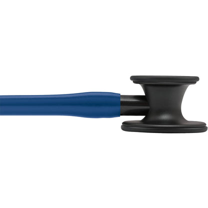 Fonendoscopio diagnóstico 3M™ Littmann® Cardiology IV™, campana de acabado en color negro, tubo azul marino y vástago y auricular color negro, 68,5 cm, 6168
