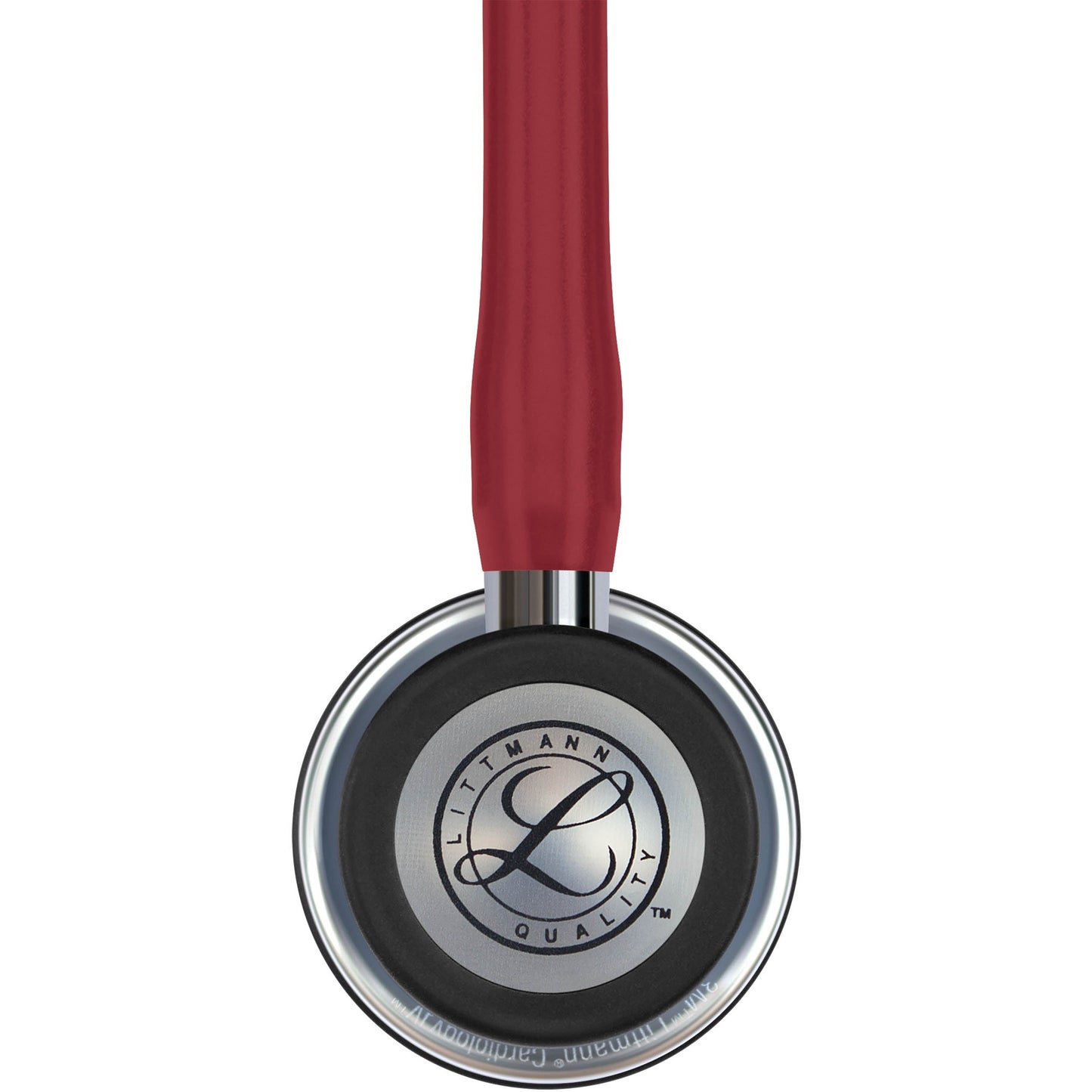 Stetoskop 3M™ Littmann® Cardiology IV™ Diagnostic, membranski nastavek in koren visoki sijaj, bordo rdeča cev, slušalke iz nerjavnega jekla, 68,5 cm, 6170