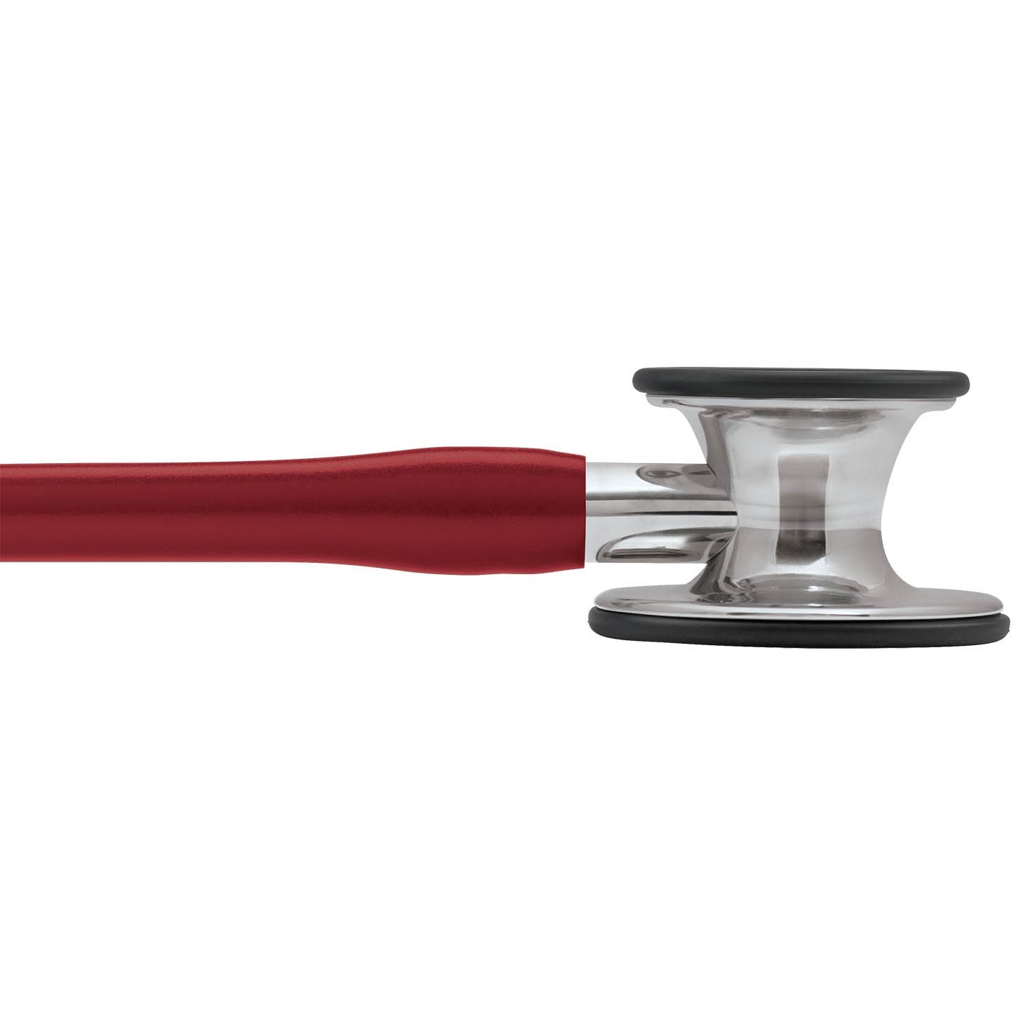 Fonendoscopio diagnóstico 3M™ Littmann® Cardiology IV™, campana y vástago de acabado en espejo, tubo color granate y auricular de acero inoxidable, 68,5 cm, 6170