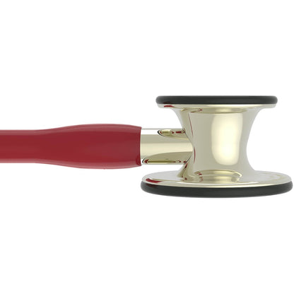 Stéthoscope de diagnostic 3M™ Littmann® Cardiology IV™, tubulure bordeaux, Édition Champagne, 69 cm, 6176