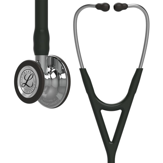 Littmann Cardiology IV Diagnostic Stethoscope: Black - Mirror Finish 6177 - 