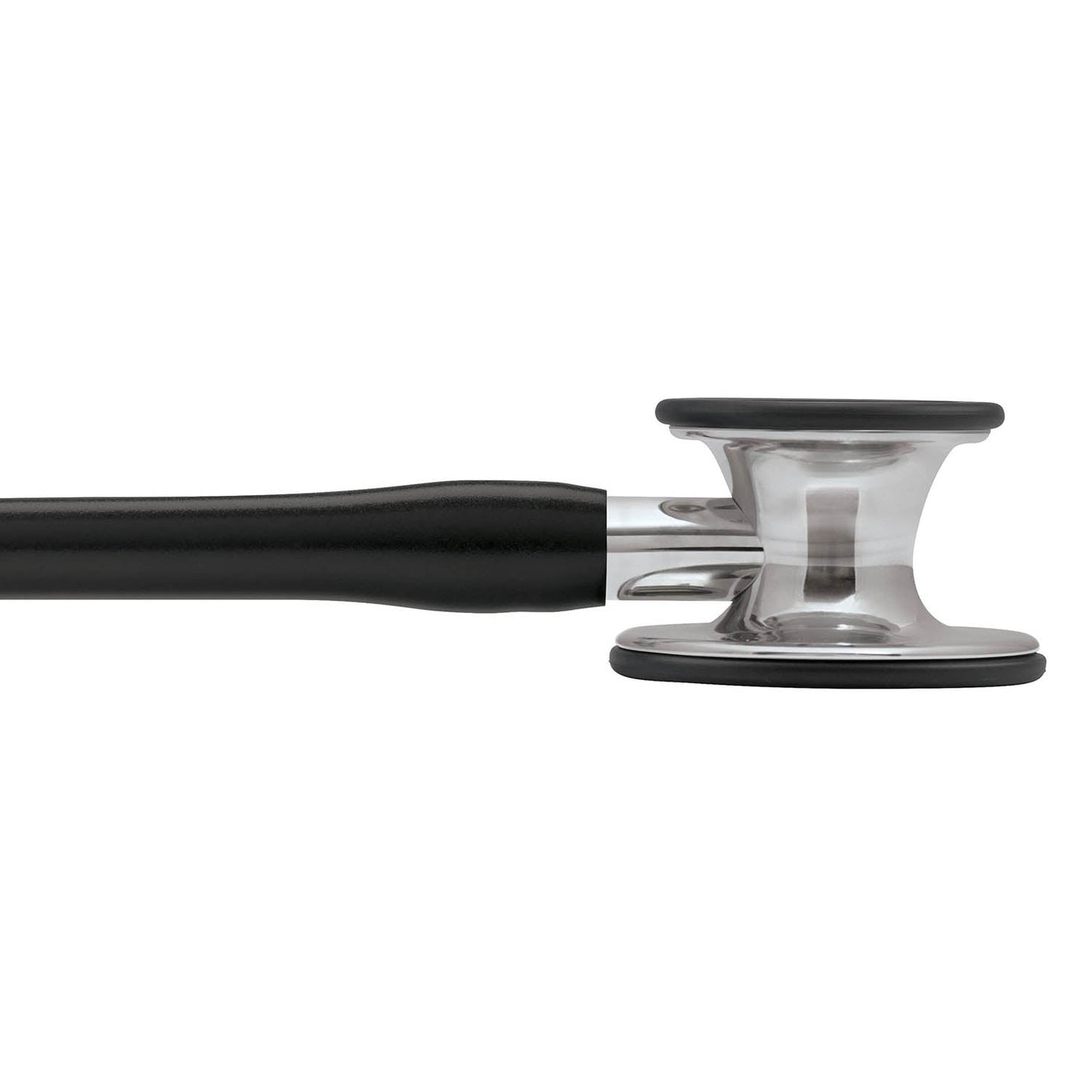 Fonendoscopio diagnóstico 3M™ Littmann® Cardiology IV™, campana y vástago de acabado en espejo, tubo negro y auricular de acero inoxidable, 68,5 cm, 6177