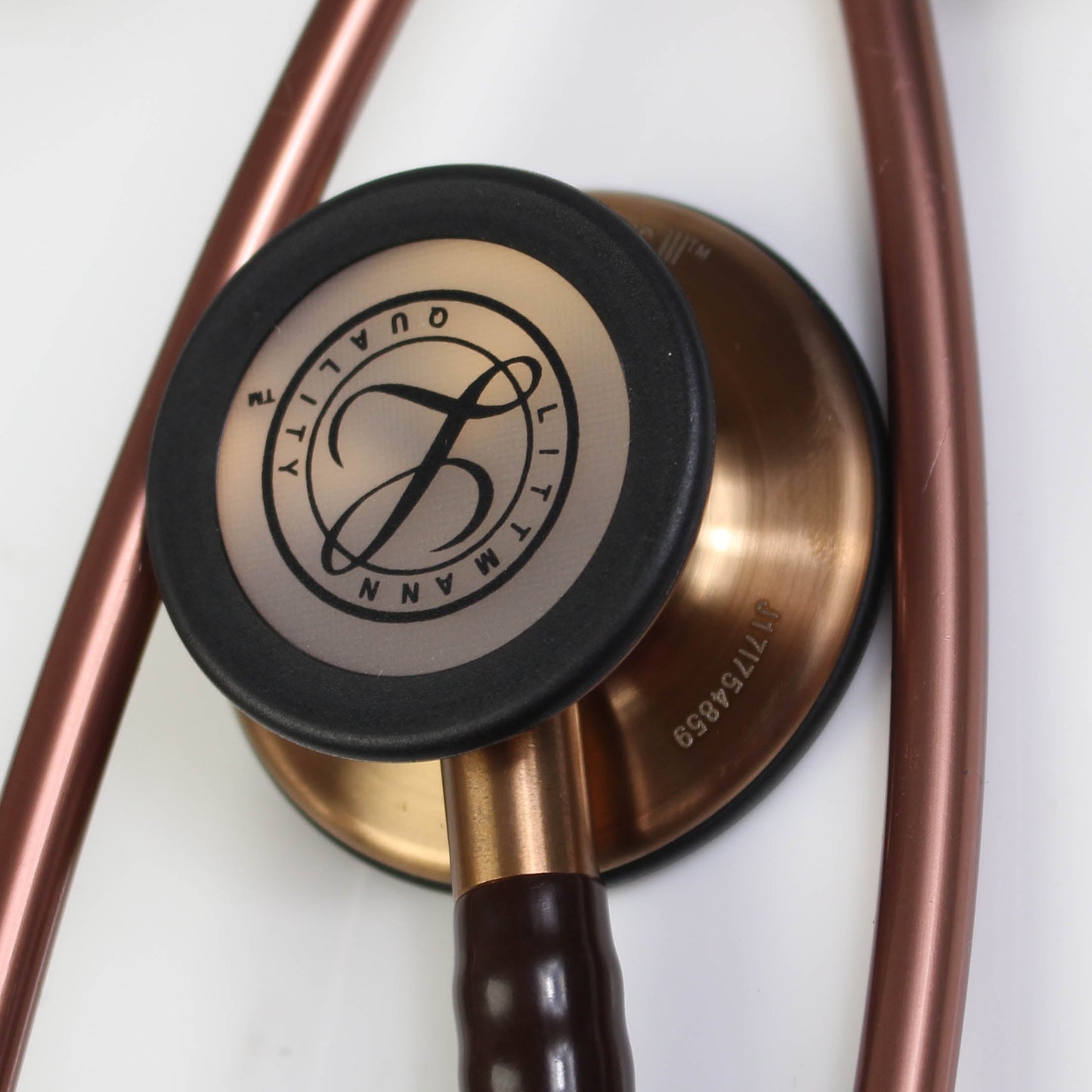 Stetoskop 3M™ Littmann® Classic III™ Monitoring, bakrena obdelava membranskega nastavka, čokoladno rjava cev, 68,5 cm, 5809