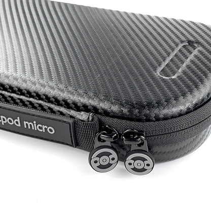 Pod Technical Classicpod Micro Stethoscope Case for Littmann Classic Stethoscopes - Carbon