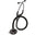 3M™ Littmann® Master Kardiologinen Stetoskooppi, savun värinen rintakappale ja musta letkusto, 2176